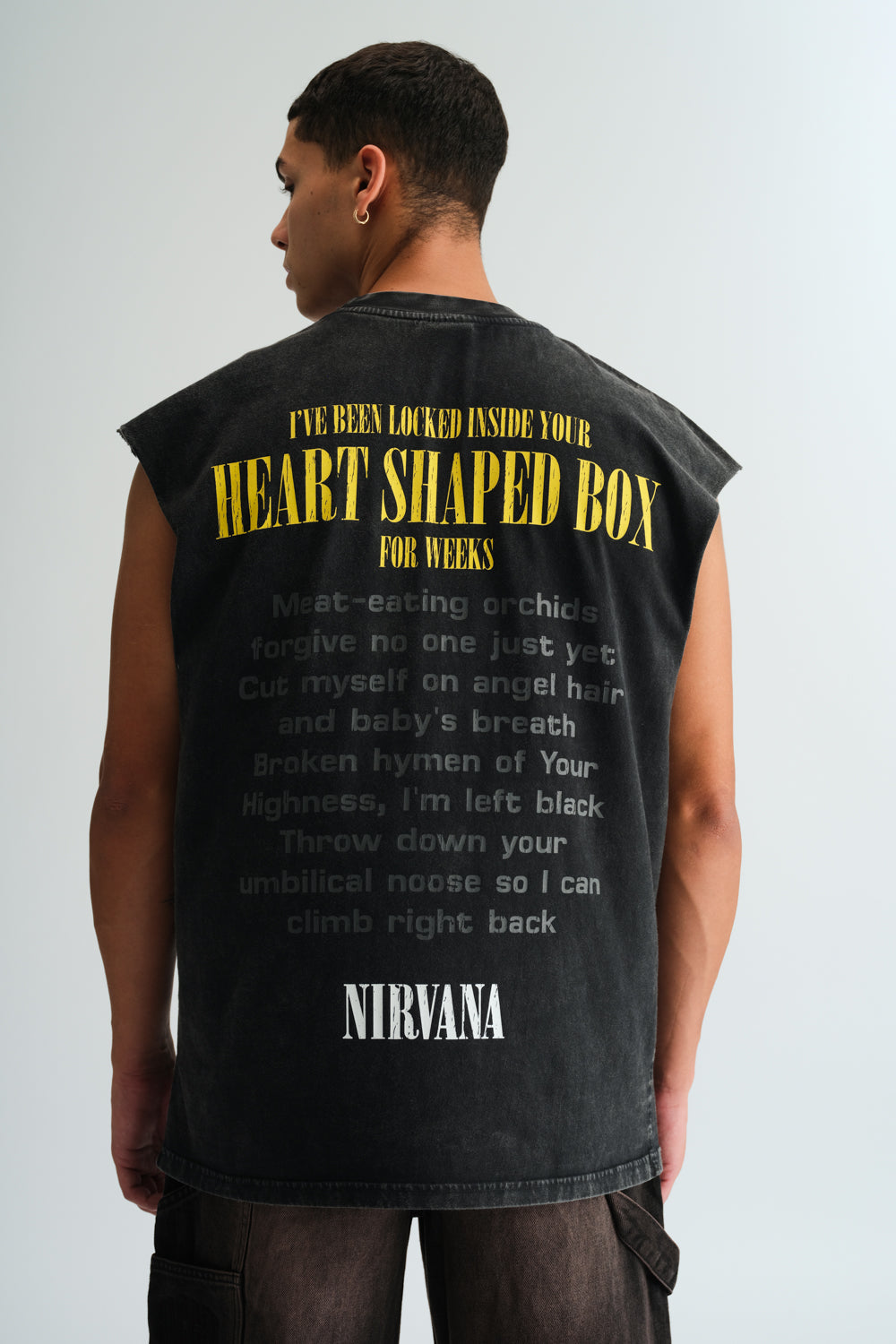 Black Nirvana Oversized Tank